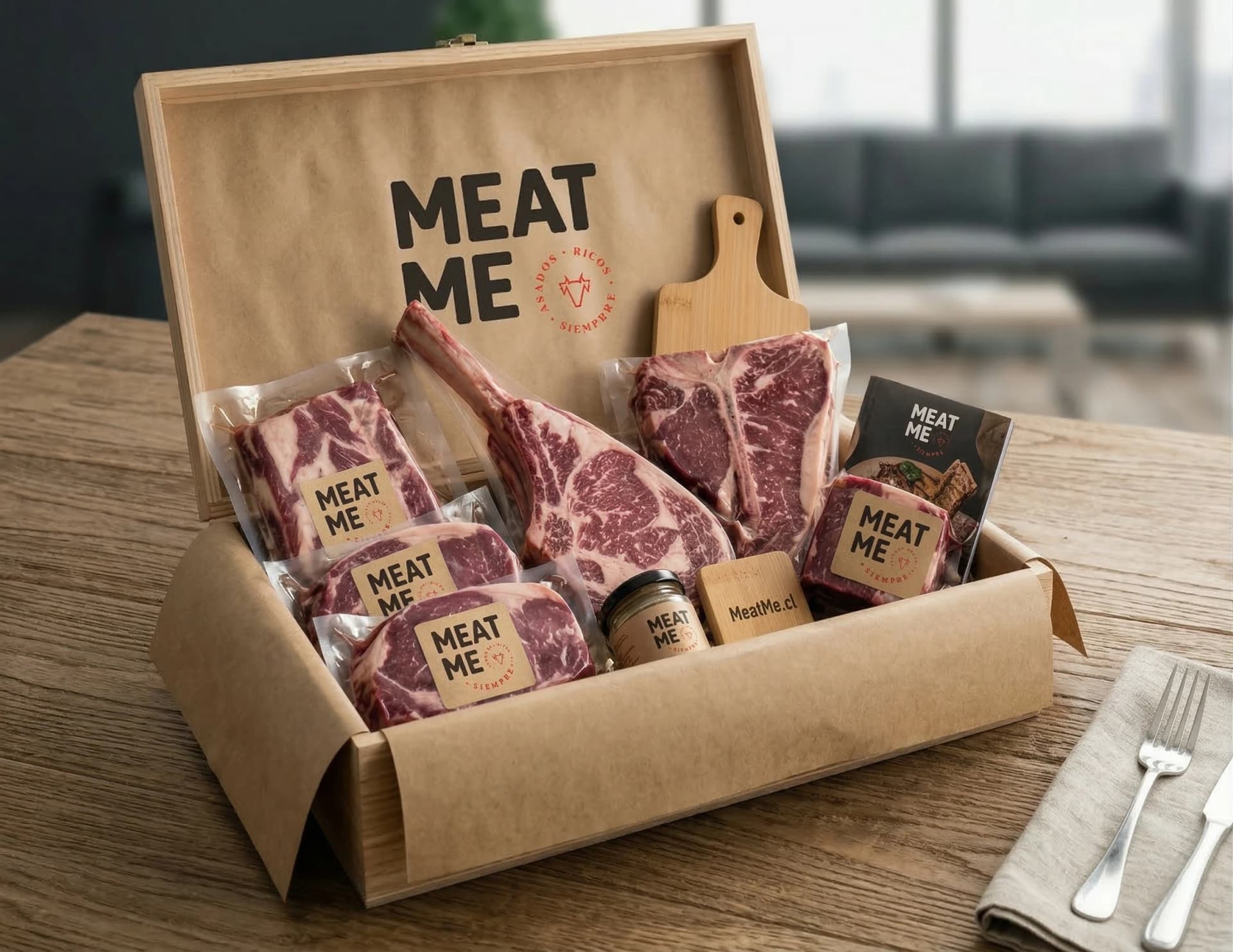 MeatBox Corporativa — Caja de carne premium para regalo de empresa